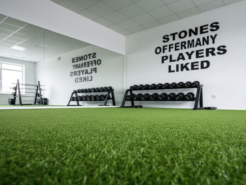 Split screen: Loud concrete gym vs. quiet turf facility